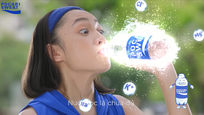 DO EXERCISE - SWEAT - DEHYDRATE??? REHYDRATE WITH POCARI