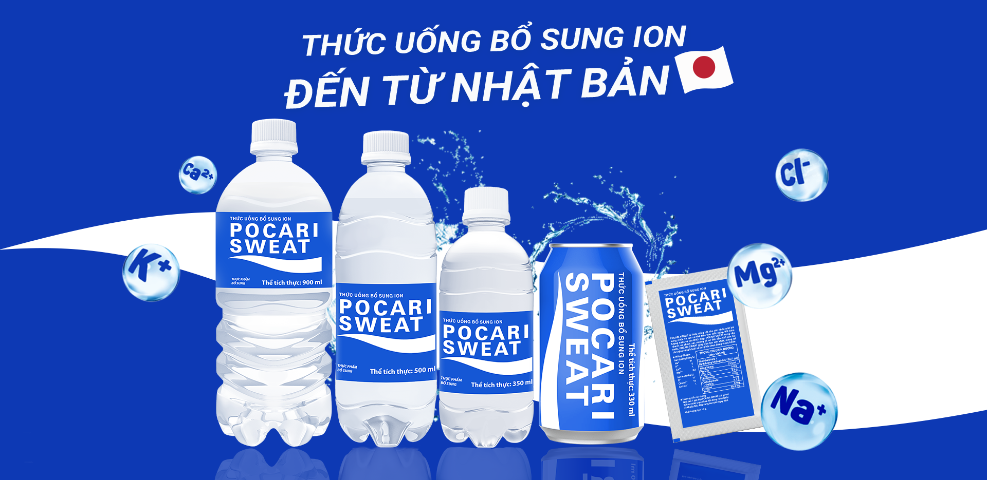 Thức uống bổ sung ion | Pocari Sweat Việt Nam